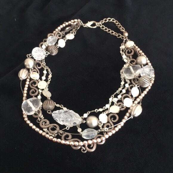 Chico's Jewelry - Chico’s Bling Necklace 🩶🩶🩶